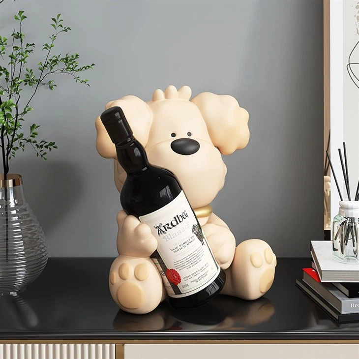 Hairy Dog Wine Holder