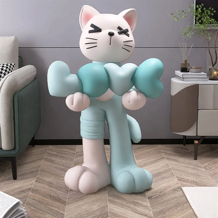 LOVE Cool Cat Statue